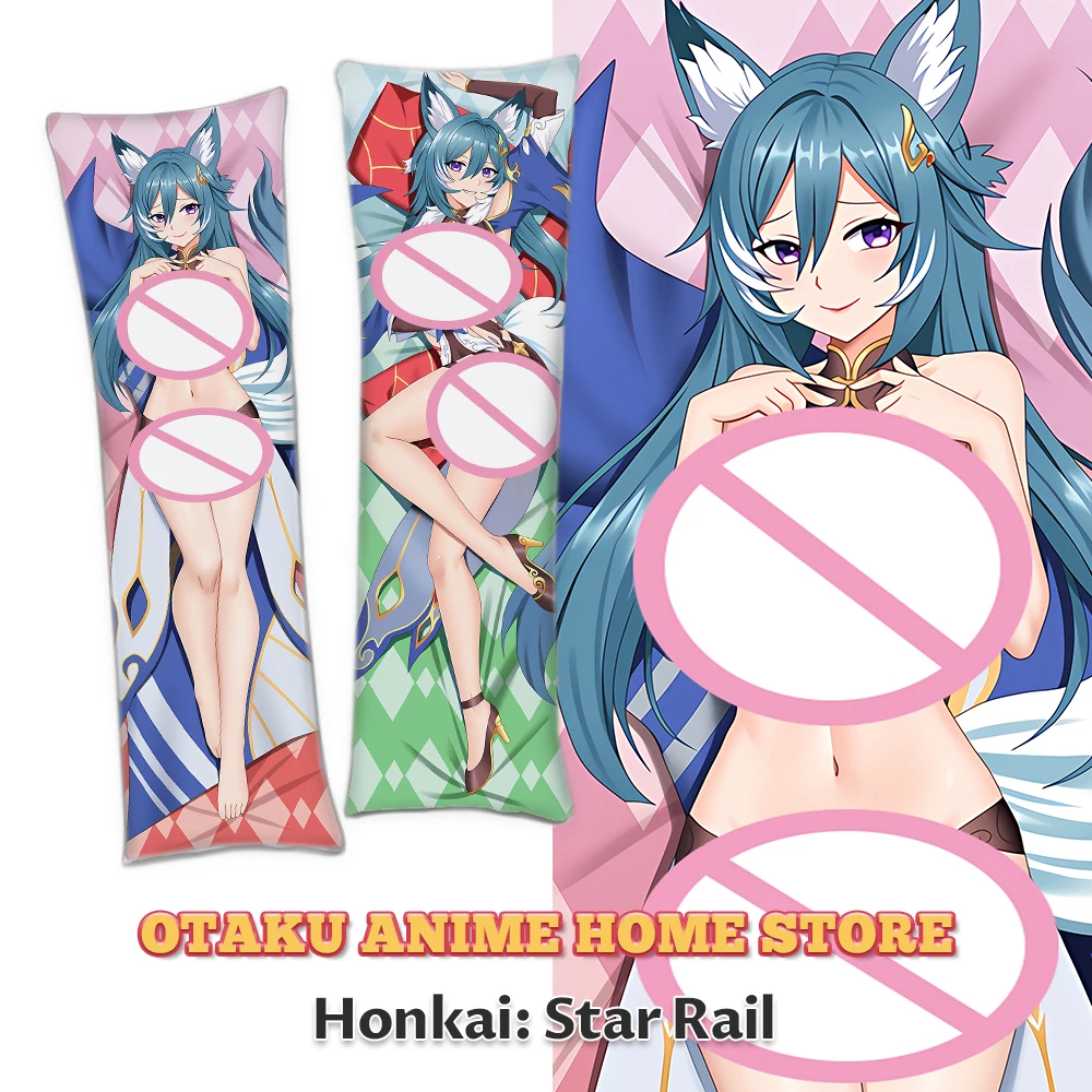 Honkai Star Rail Yukong Anime Throw Cushion Cover Dakimakura King Pillow Covers Scaramouche 2-Sided Printed Custom Pillowcase