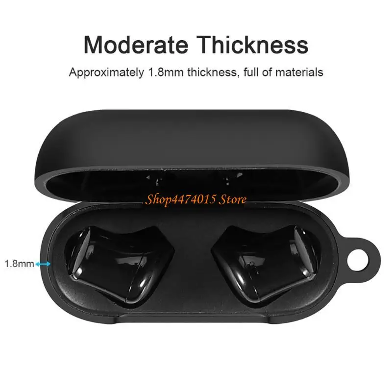 진정한 무선 X 이어폰 보호 커버 가벼운 충격 방지 슬리브 호환을위한 K1AA