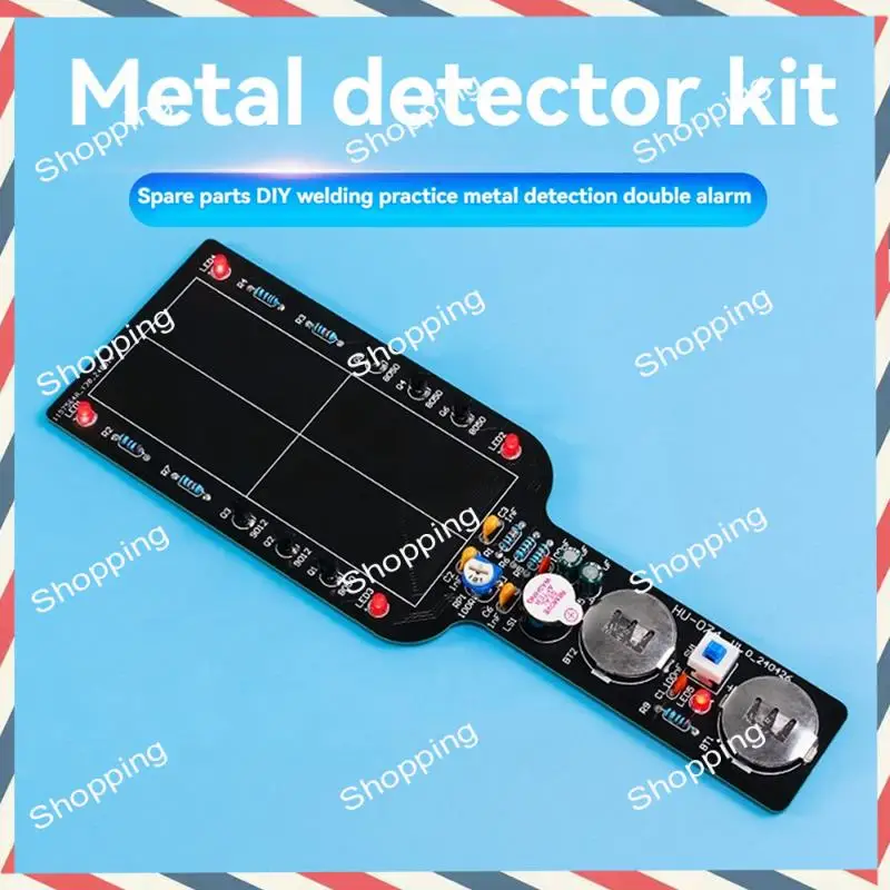 

M20K DIY металлоискатель электронный DIY комплект простой металлолокатор набор свободных деталей изготовление печатных плат комплект для практики пайки