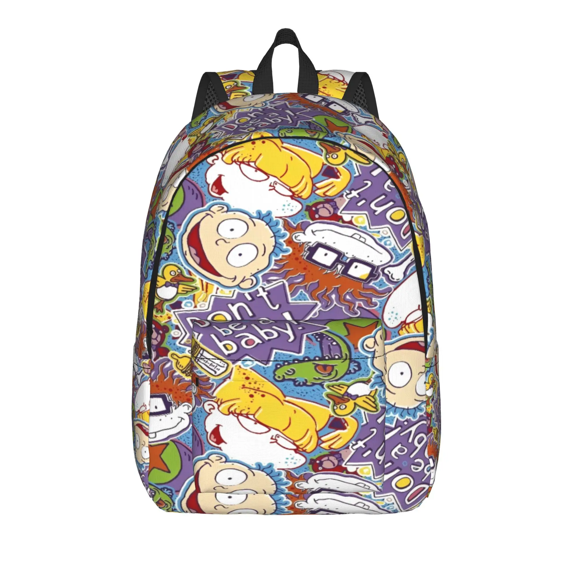 mochila-cartoon-r-rugrat-mochilas-esportivas-casuais-para-jovens-bolsas-escolares-de-alta-qualidade-respiravel