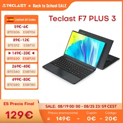 Teclast-ordenador portátil F7 Plus 3 DE 14,1 pulgadas, Notebook con Windows 11, 8GB de RAM, 256GB de SSD, 1920x1080 Gemini para Intel Lake, WiFi de doble banda