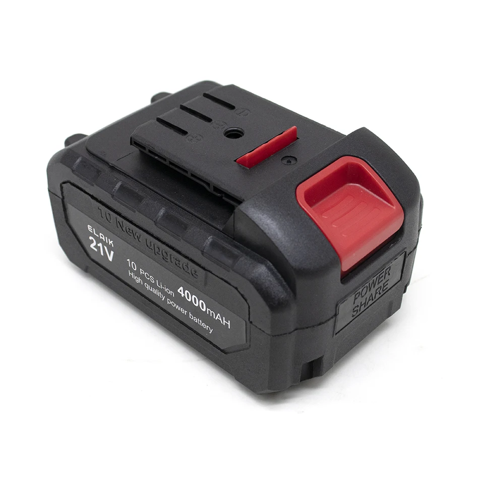 21V 4.0Ah Rechargeable Lithium Ion Battery High Capacity Cordless Electric Power Tool Battery Suitable DaYi 21V Power Tool