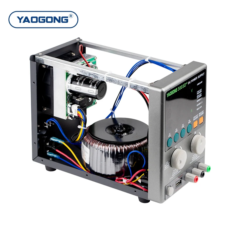 YAOGONG 3005D+ Adjustable Test Regulated Voltage Mobile Phone Repair Tool 30V 5A Switching DC Power Supply For Laboratory