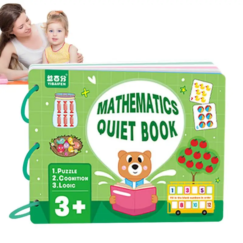 Fai da te libri Montessori occupato libro sensoriale apprendimento educativo precoce giocattolo attività bordo giocattolo giocattoli da viaggio per il regalo di compleanno del bambino