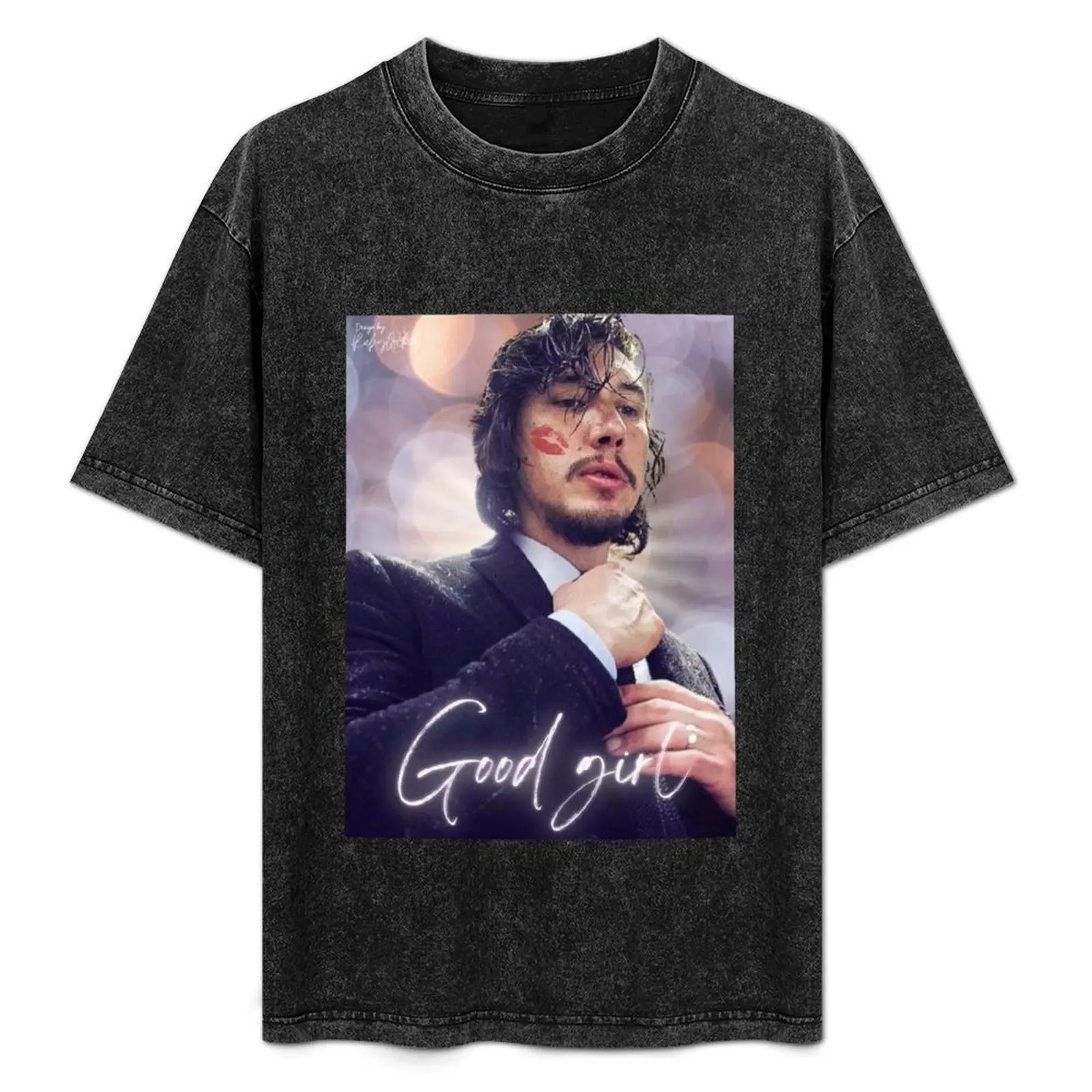 

Good Girl - Adam Driver T-Shirt Big Size Short Sleeve Casual Top