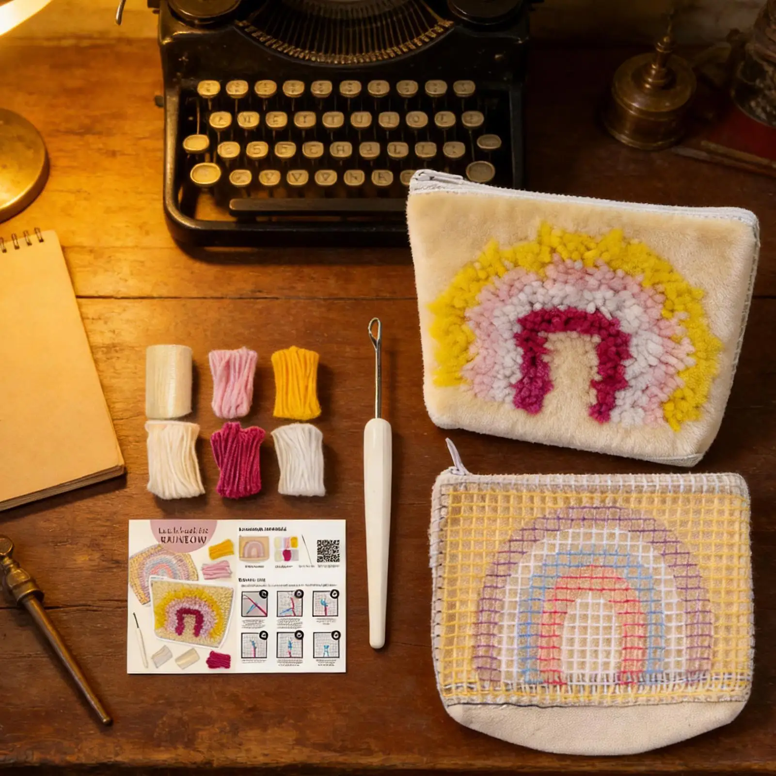 

Наборы для вязания крючком для начинающих: аксессуары для сумок-карандашниц, комплекты для проектов с латч-крючком для детей, подростков и взрослых