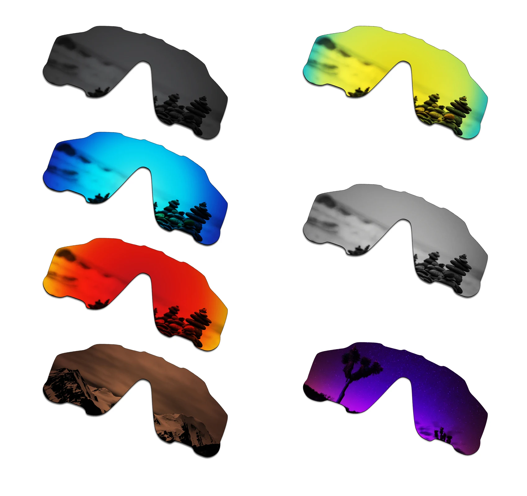 

Сменные поляризационные линзы SmartVLT UV400 для солнцезащитных очков Oakley Jawbreaker OO9290 31 мм/ Jawbreaker Asian Fit OO9270