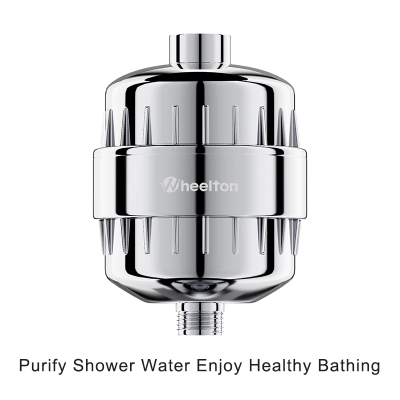 Wheelton Bath Shower Filter(WHT-303-3E) Softener Chlorine & Heavy Metal Removal Water Filter Purifier For Health Bathing