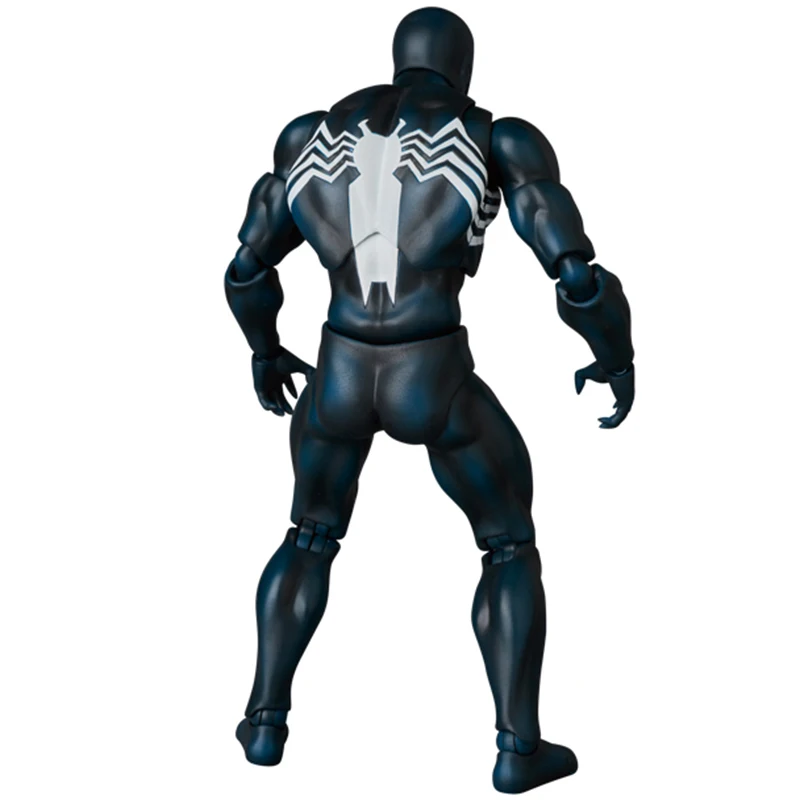100% متوفر في المخزون لعبة Medicom الأصلية Mafex No.088 Venom Comic Ver Mafex 088 مجموعة شخصيات الرسوم المتحركة نموذج اللعب #1