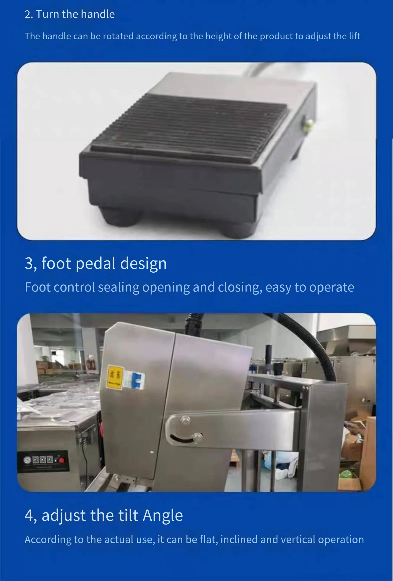 DZQ-600L آلة تعبئة الفراغ الخارجية العمودية مسحوق الجسيمات كيس من البولي ايثيلين معدات تعبئة وختم الفراغ #3