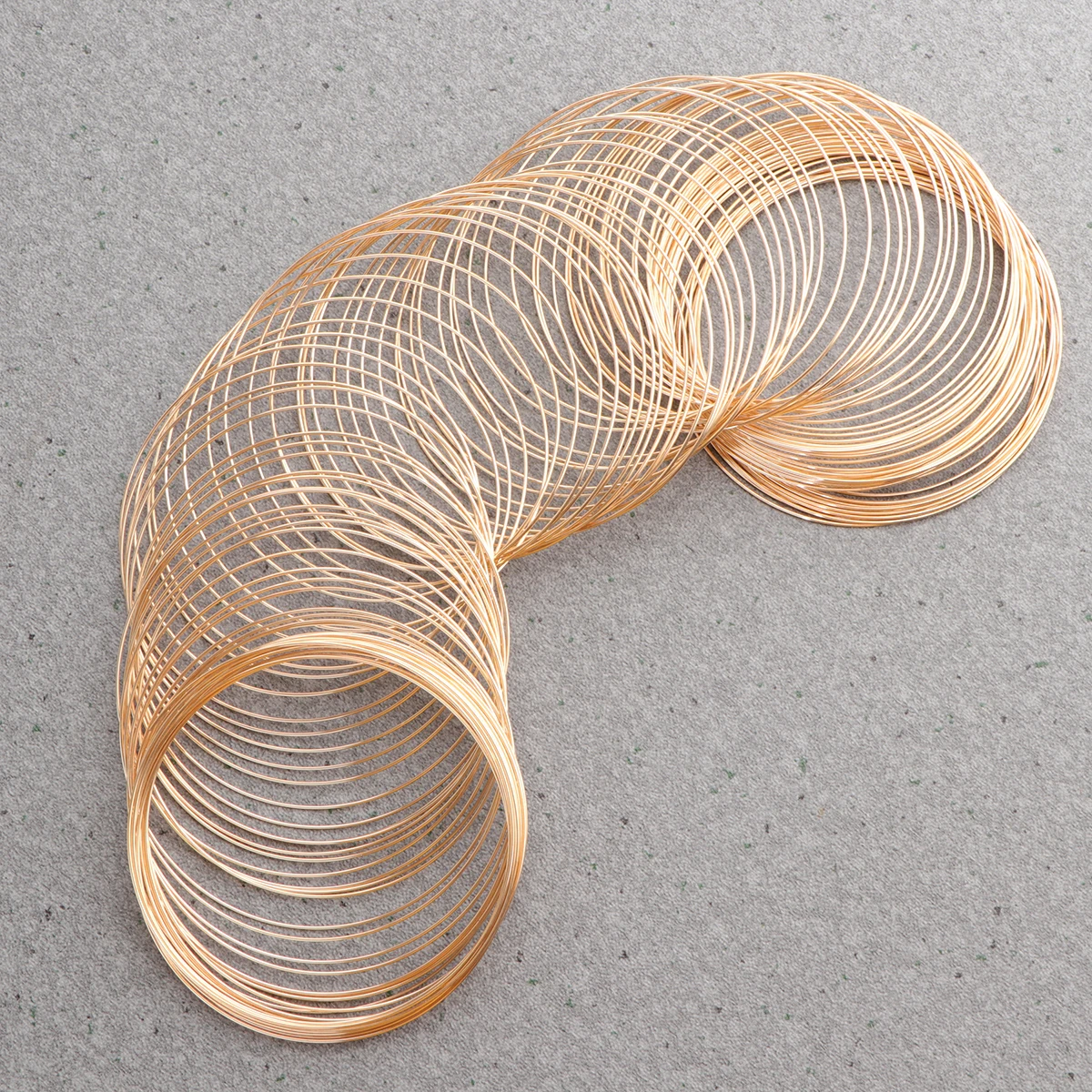 

Steel Wire Bracelet for Jewelry Fashion Comfortable Lightweight Portable DIY Material Bangle Wire Steel Ring