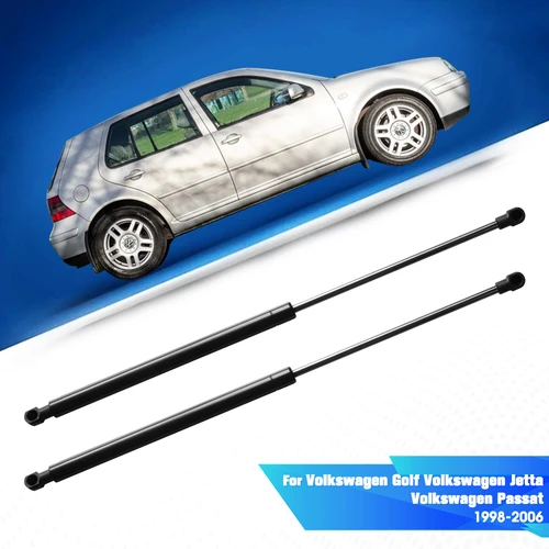2 unids/set de puntales de resorte de Gas para maletero trasero de coche, accesorios de brazo de soporte de elevación para VW Golf MK4 Passat 99-06, puntal de resorte de Gas de maletero