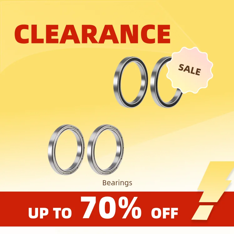 Clearance_2/5pcs Bearing 608 6700 6701 6702 6703 6704 6705 6706 6707 6708 6709 6710 -2RS ZZ Ultra Thin Wall Rubber Shielded Ball