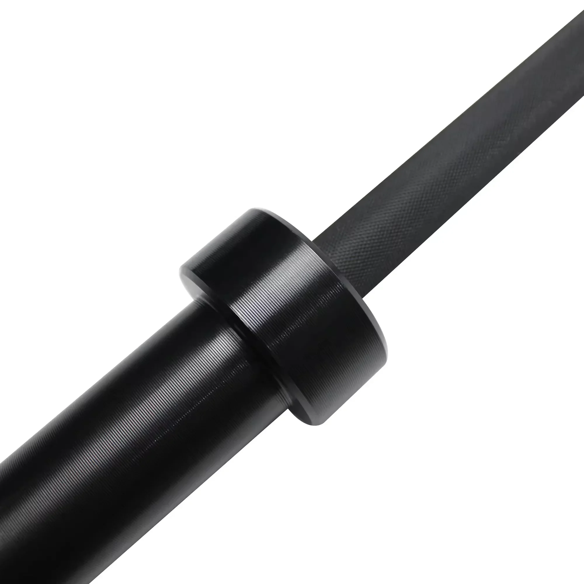 Black Competition Steel Barbell 150cm Barbells Free Weights Lifting Bar