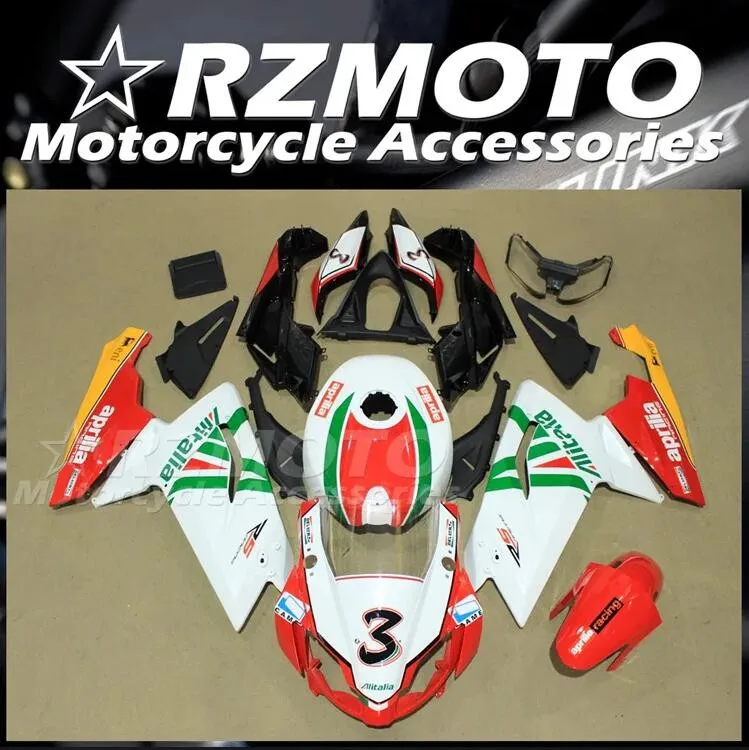 New ABS Fairings Kit Fit for Aprilia RS125 RS4 50 125 2006 2007 2008 2009 2010 2011 06 07 08 09 10 11 Bodywork Set Number 3