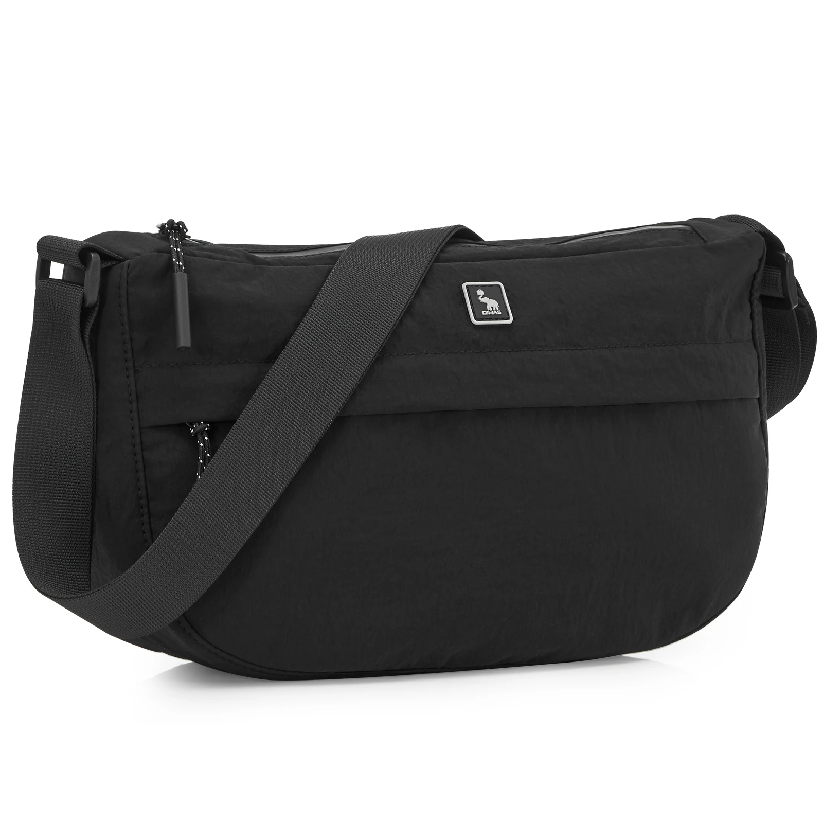 OIWAS Ultraleichte, sportliche, modische Einzelschultertasche aus wasserabweisendem Stoff, langlebige, lässige Umhängetasche für Männer und Frauen – Detail 2