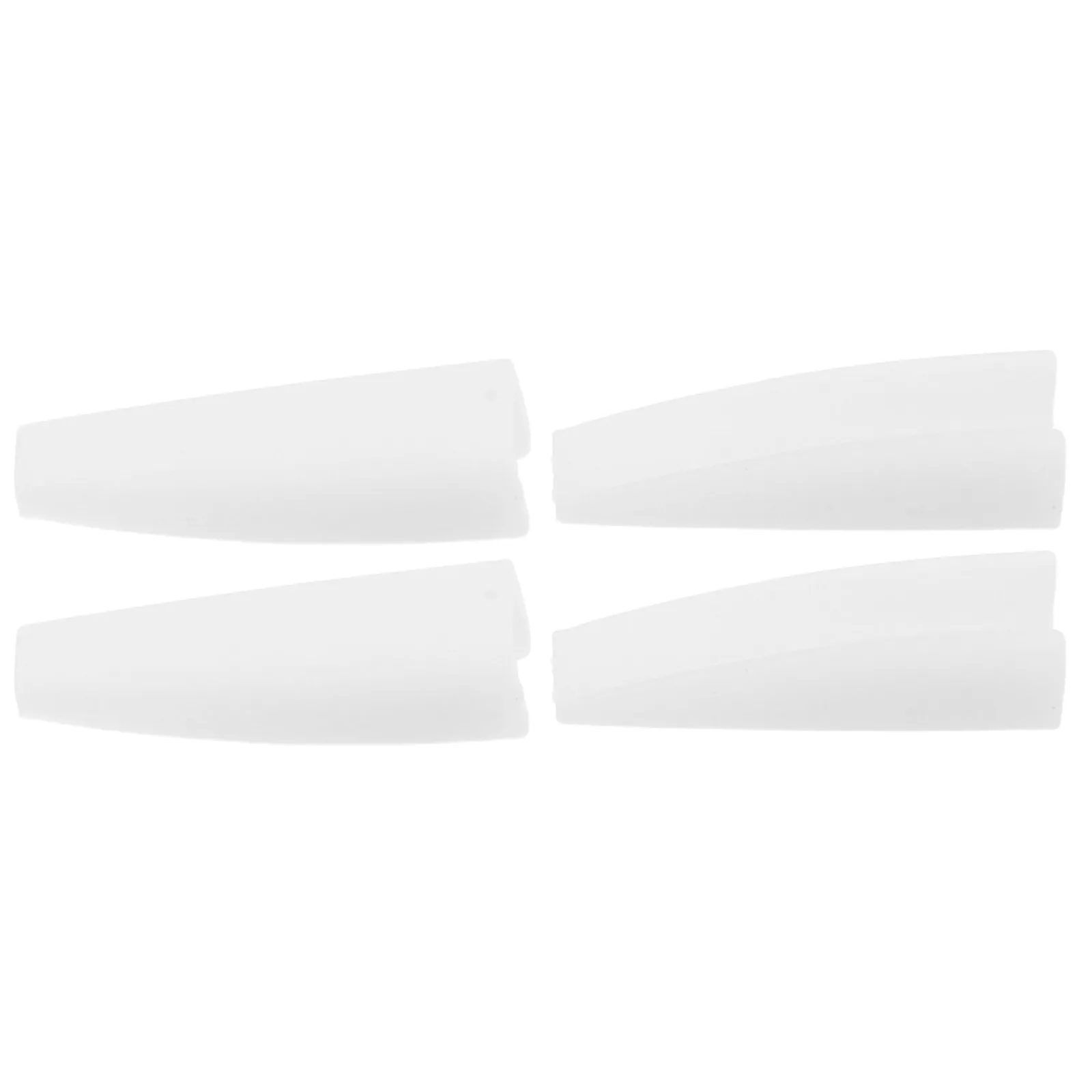 2Pairs Eyewear Repair Tool Plier Tips Plastic Protector Anti Scratch Non Slip Soft Plastic Inserts for Eyeglass Frame Adjustment