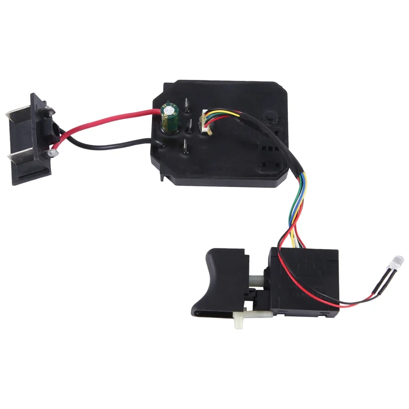 

WORTHOWN-5X Suitable For Dayi 2106/161/169 Brushless Electric Wrench Drive Control Board+Switch Brushless Electric Wrench Switch