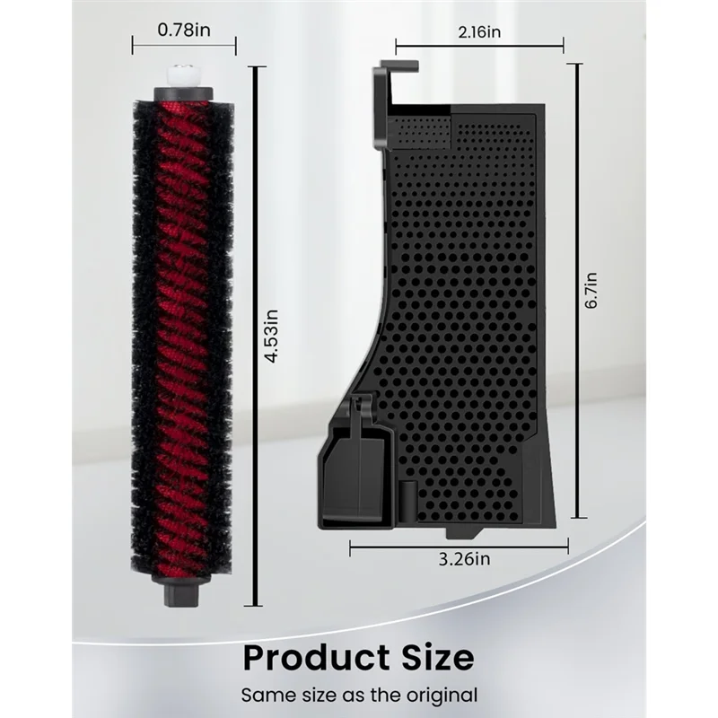 فلتر مياه محطة شفط بديلة من ABNO مع أجزاء غربال قابلة للإزالة للمكنسة الكهربائية Roborock S7 Maxv Ultra S7 Pro