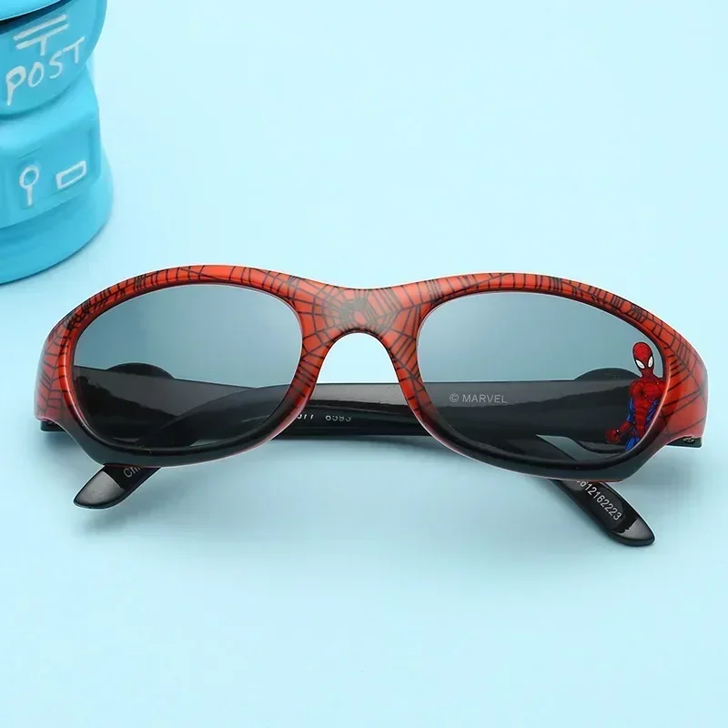Marvel Spiderman Sonnenbrille Mode Cartoon Kinder UV-beständig Strandspiegel Outdoor Radfahren Fotografie Requisiten Geschenke