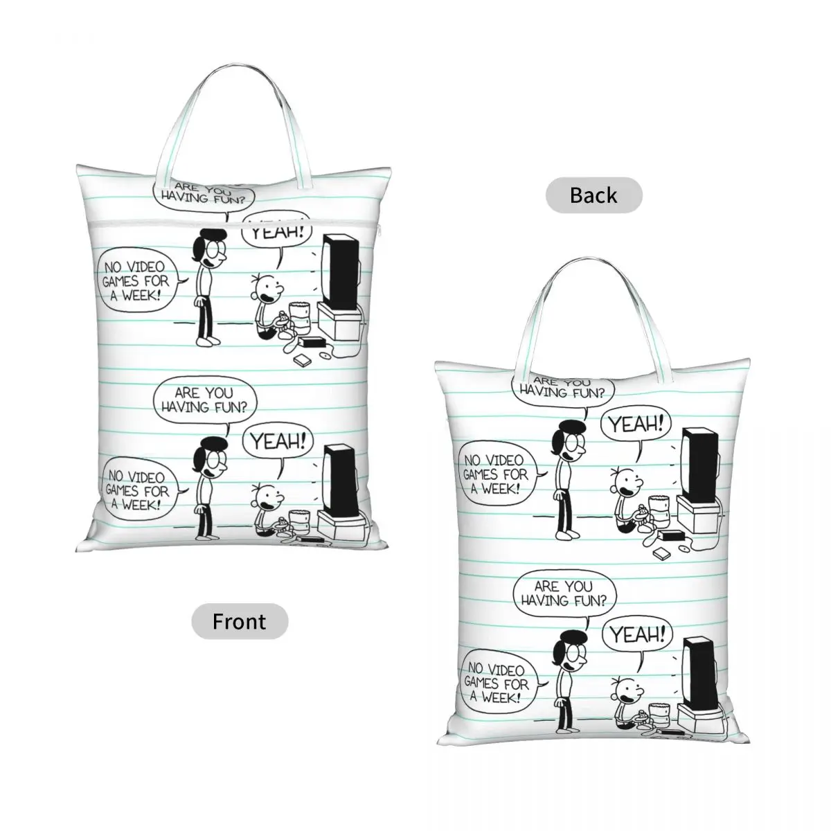 Diary Of A Wimpy Kid No Video Game For A Week Laundry Collector Foldable Laundry Basket Home Organizer Basket Home Organizer