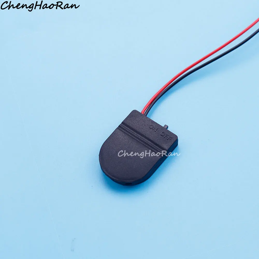1 Stück Einzel-Batteriehalter für CR2032 Knopfzellenbatterie mit Schalter, 3V X1 6V Batterie-Aufbewahrungsbox – Detail 8