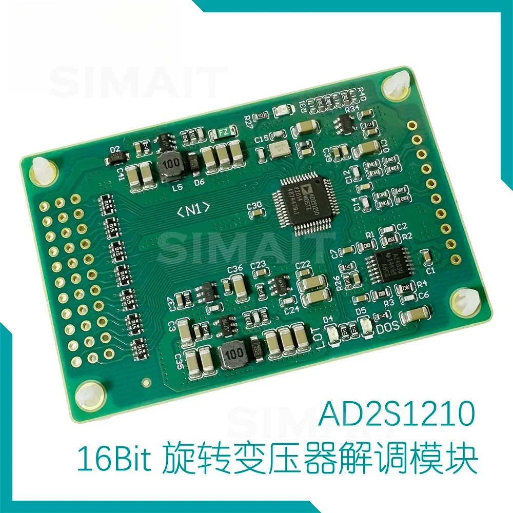 Module convertisseur résolveur-numérique AD2S1210 N1 16 bits, haute performance, excitation 15,8 Vpp