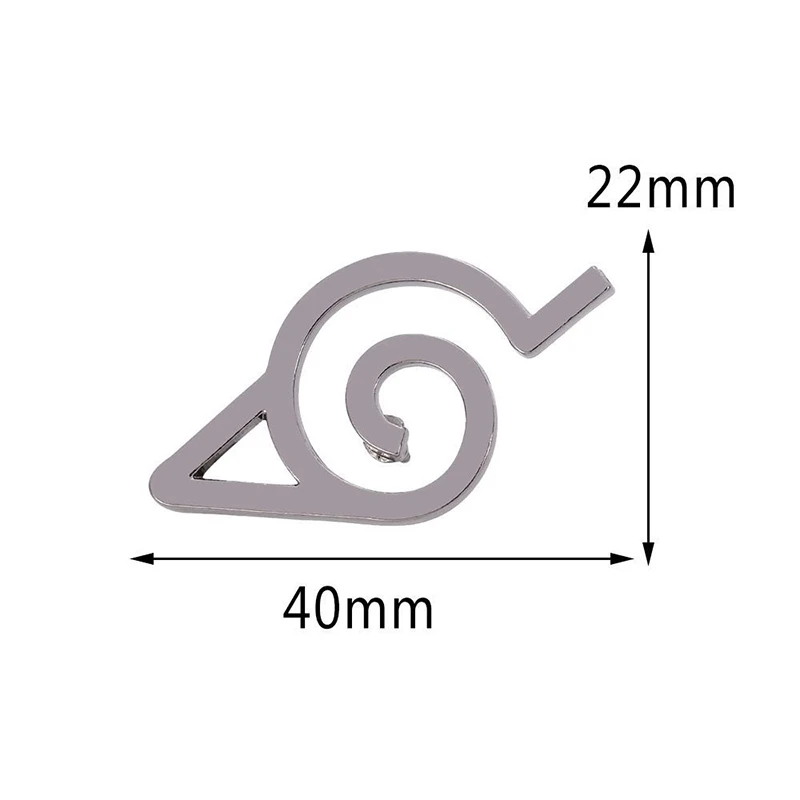 Anime Naruto Emaille-Anstecker Akatsuki Roter Wolken-Sharingan Symbol des Dorfes der Blätter Metall-Brosche Abzeichen Rucksack-Reversnadel Sammlerstücke Geschenke – Detail 3
