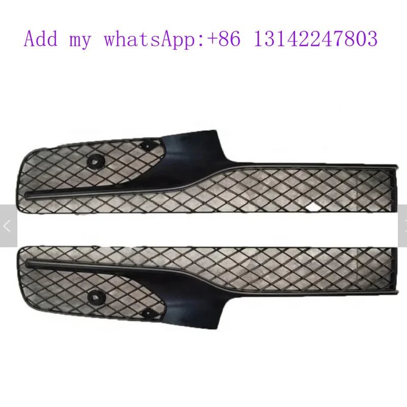 

For 2016-2019 Bumper Grille Guard Car Chrome Front Grille Mesh Right +left 4W0807647H