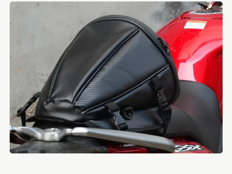 

Motorcycle Tail Bag Rear Seat Fuel Tank Side Waterproof Multi-functional Motorcycle Quick Release Bag