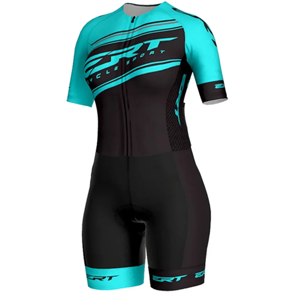 Cycling Sport Womens Cycling Skinsuit Macaquinho Ciclismo Fminino Frete Gratis Para Brasil Bicycle Blue Jumpsuit Team clothing