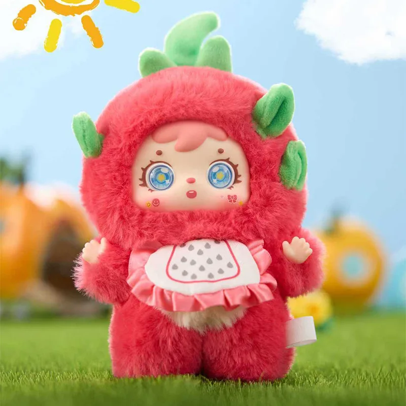 صموئيل عبق الفاكهة الجنة سلسلة صندوق أعمى لطيف الكرتون شعر رفيق دمية رائعة زخرفة مفاجأة صندوق غامض هدية