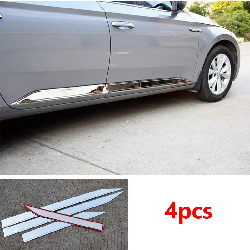 

4pcs for SKODA Superb 2017-2025 Body Bar Door Trim