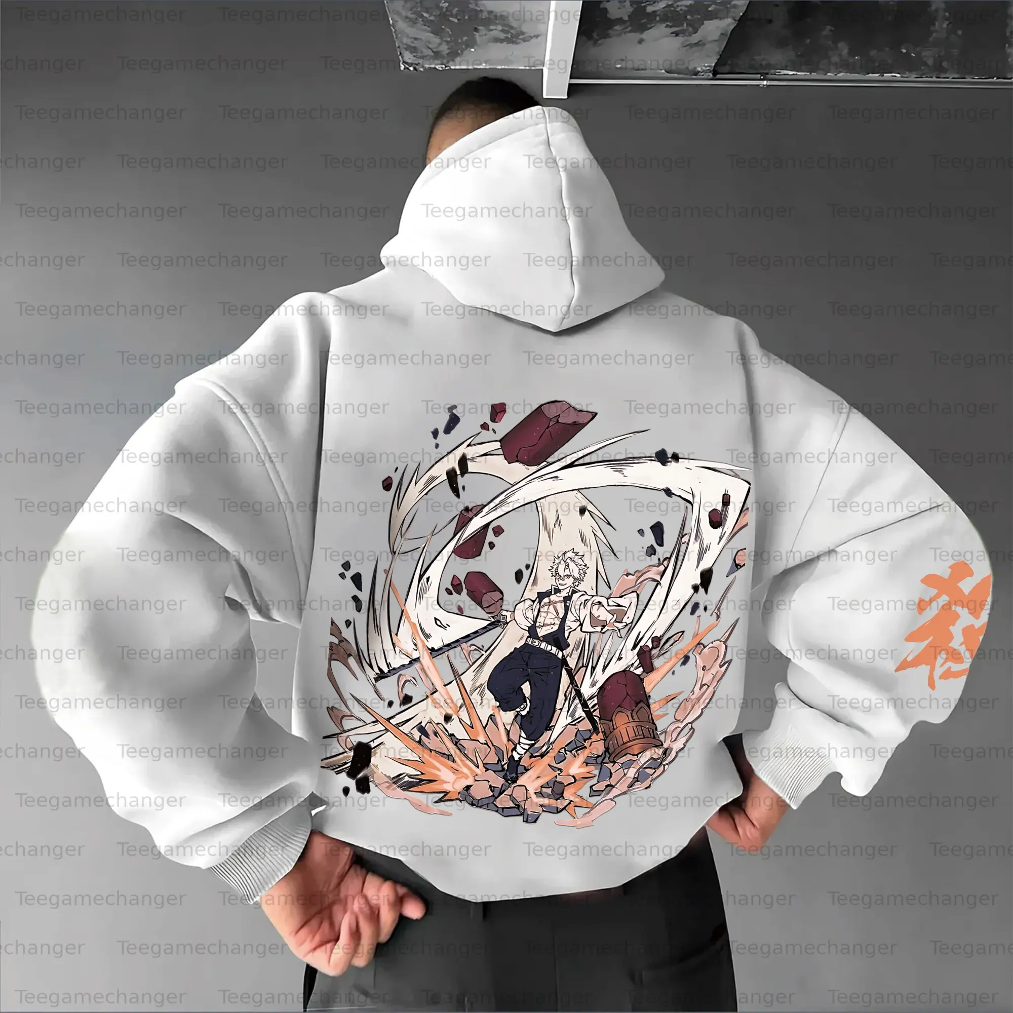 Anime branco hoodie das mulheres dos homens 2025 primavera algodão moletom cabeça de porco corpo humano personagem design azul rosa efeitos fumaça longo