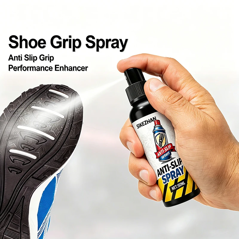 Picture 7: SIKEZHAN Non-Slip Shoe Grip Spray (50ml) - Instant Anti-Slip Traction Enhancer for Basketball, Sports Sneakers, & Work Boots