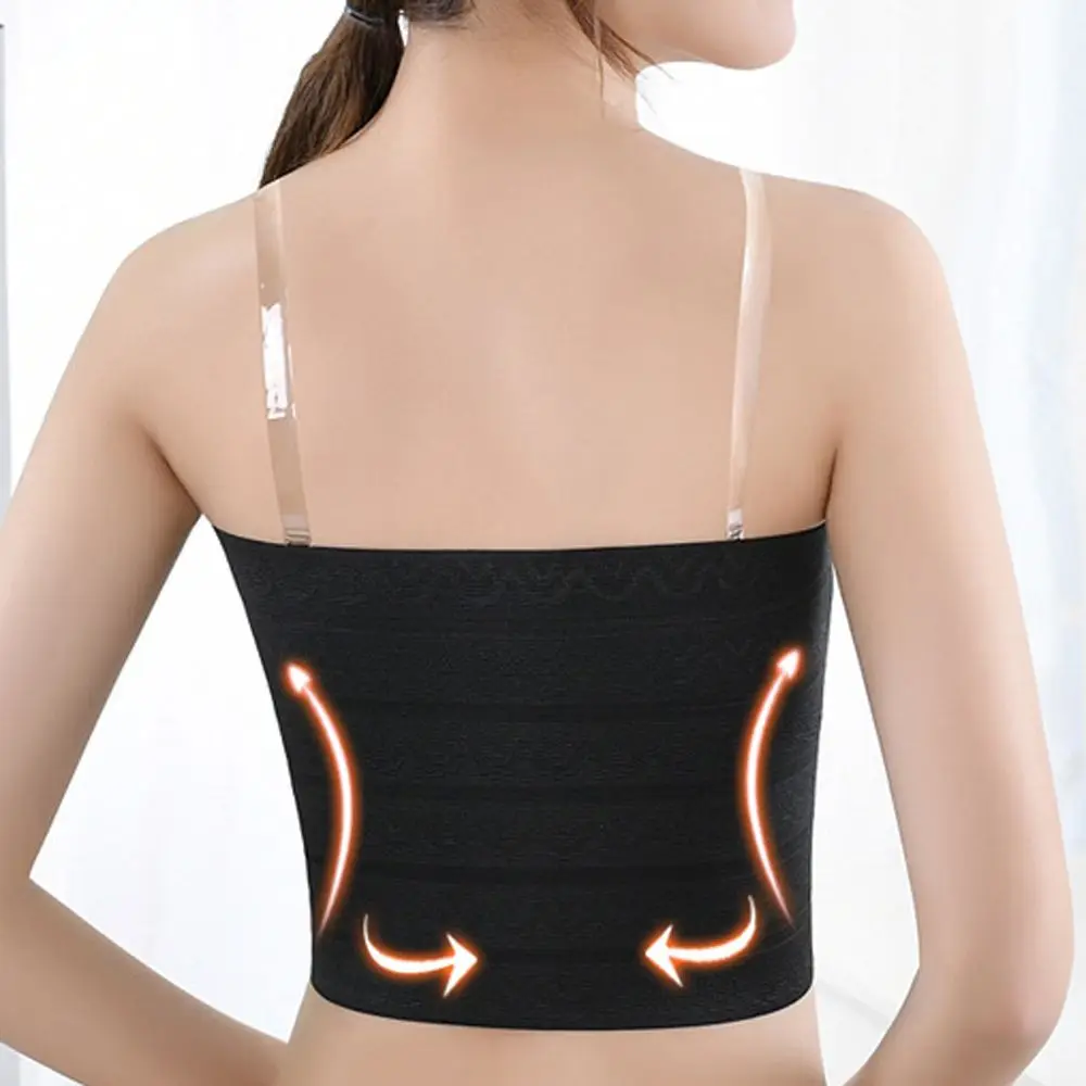 Comfortable Flat Slim Vest Bustiers Short Breast Binder Shaperwear Tomboy Bra Women Corsets