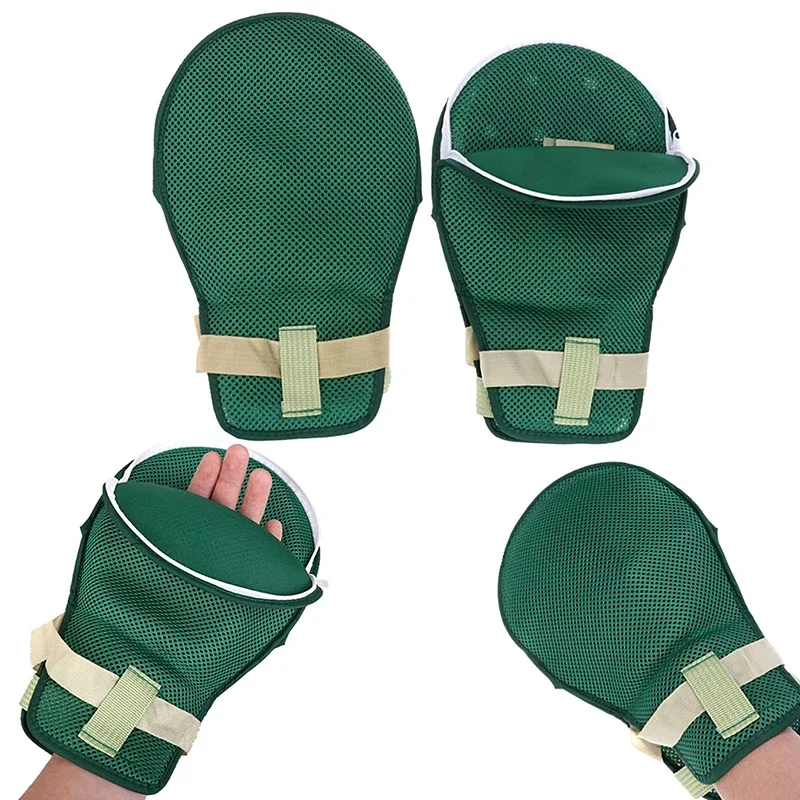 Medical Restraint ถุงมือที่ถอดออกได้ Bedridden ผู้ป่วย Anti Fall Hand Constraint Protector ผู้สูงอายุ Anti Scratch คงที่ถุงมือ