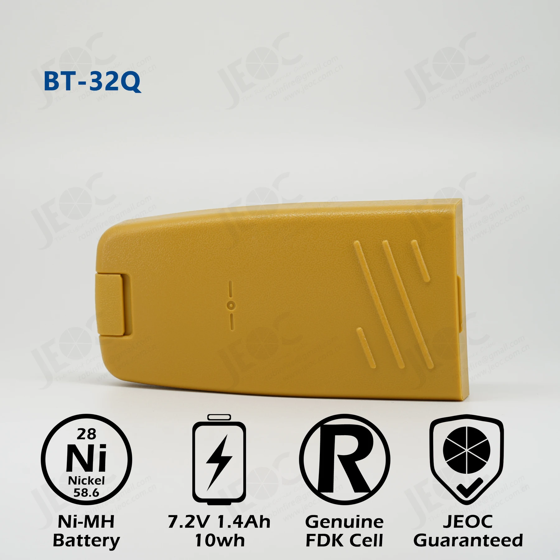 

JEOC Replacement Battery of Japanese BT-32Q, for GTS-220/210/200 series Total-station