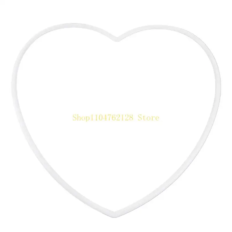 Dream Catcher Circle Rings herzförmige Hangringe Accessoires DIY Wind Chimes handgefertigte Schmuckhandwerksbedarf Bester Bester