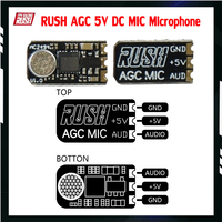 RUSH AGC 5V DC MIC Microphone For RUSH TANK Mini FPV RC Drone Transmitter VTX