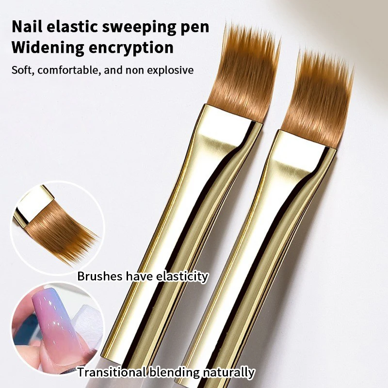 Ensemble de pinceaux de peinture acrylique pour Nail Art, outils de manucure de conception à faire soi-même, brosse de ligne de dessin pour Nail Art, 3 pièces