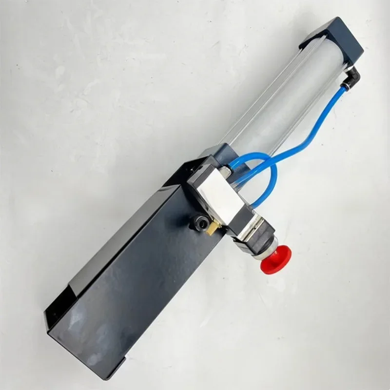 Pneumatic Can Flattener, Cylinder-Operated Valve, Eco-Friendly Recycling Tool, Beverage Can Flattener, Compression Storage