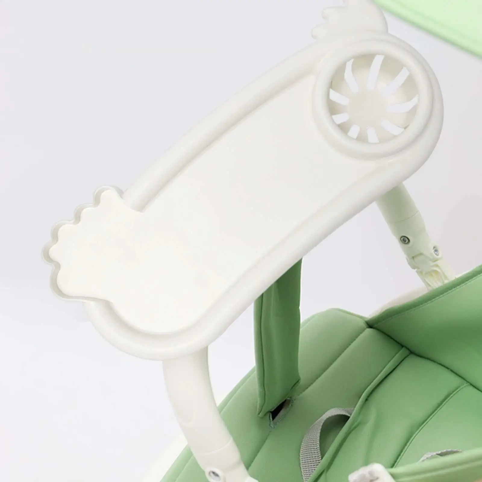 Stroller Snack Tray with Cup Holder Handrest Dish Supplies Baby Stroller Tray Dinner Table for Eating