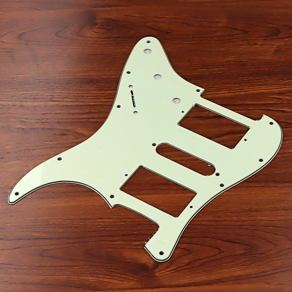 1 x  HSH Guitar Pickguard  Scratch Plate for Fender Stratocaster Electric Guitar 11 Holes  3Ply