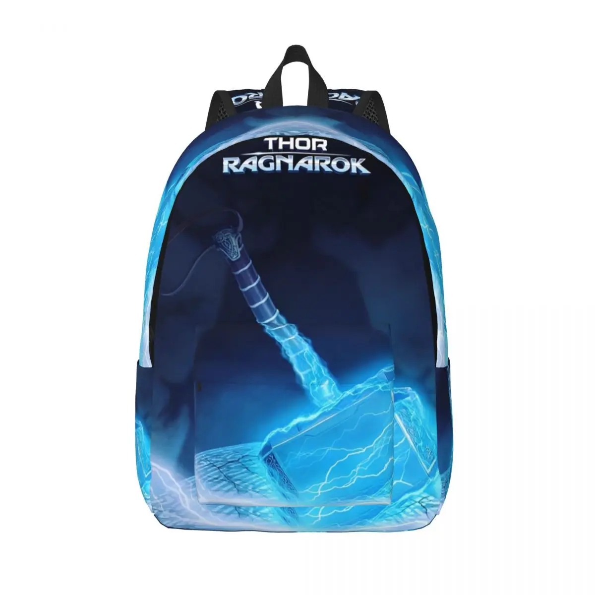 

Nordic Mythology Thor Hammer Teenage Backpack Outdoor Hiking Travel Ragnarok Warrior Daypack for Men Women College Shoulder Bag