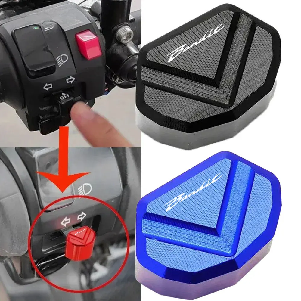 

Motorcycle Switch Button Turn Signal Switch Key Cap Accessories For SUZUKI Bandit S650 600 1200 S/N 1250 1250S 250 GSF 650