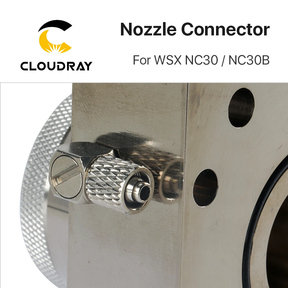 Connettore ugello Cloudray NC30 / NC30B per parti Laser in fibra