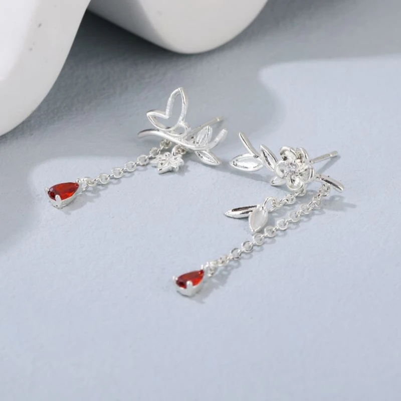 Anime  Guan Ci Fu Earrings Hua Cheng Xielian Cosplay Ear Studs for Women Couples Heaven Official's Blessing Earring