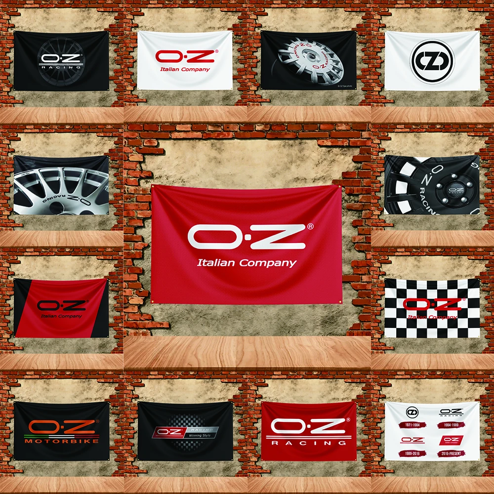 Car Parts Flag 3x5ft for OZ Fans Banner Custom any Image Garage Bedroom Living Room Dorm Wall Hanging Decor Tapestry