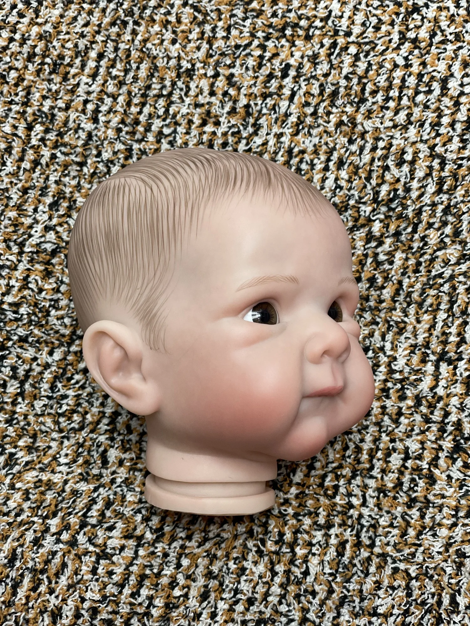 子供のための手作りのリアルな生まれ変わった人形のキット,赤ちゃん,家族へのギフト,45cm